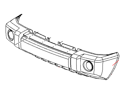 Mopar 5JU641B8AC Fascia Front