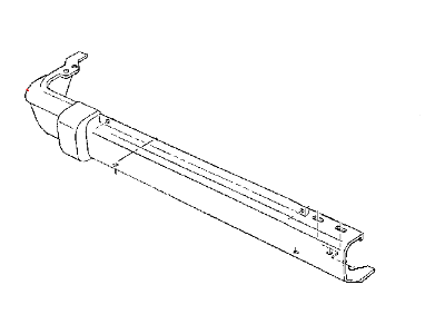 Jeep 5DY00PR4AC END CAP Bumper