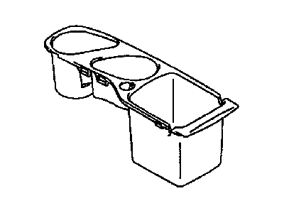 Chrysler MR320549 STRIKER Console Lid Catch