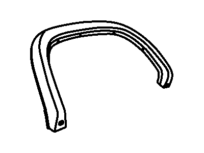 Dodge 1EM13RXFAD MOLDING Wheel Opening Flare