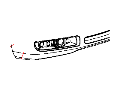 Chrysler 68071976AB FASCIA Front Primed