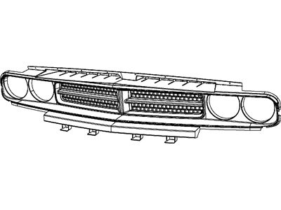Dodge 68043388AA GRILLE Radiator