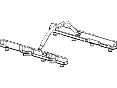 Jeep Wagoneer Fuel Rail - 53013888AD