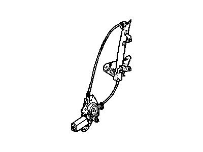 5056030AB Mopar Motor Window Regulator Illustration 1 of 1
