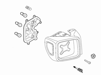 Jeep 68346452AA LAMP Tail