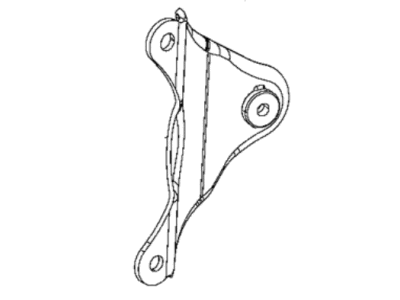 Mopar 4893328AB Bracket Turbocharger 4893328AB Mopar Bracket Turbocharger Illustration 1 of 1