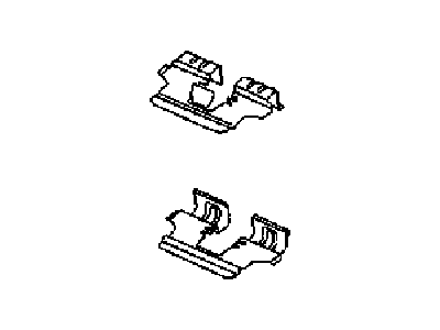 Dodge 68151984AA SPRING KIT Disc Brake Pad