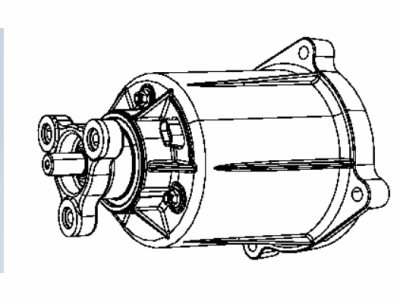 Dodge 68058066AB BDORC/VISCOUS UNIT KIT Rear axle