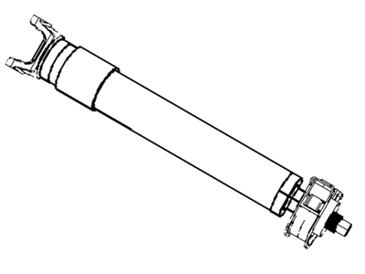Mopar 68238663AB Bearing Kit Drive Shaft 68238663AB Mopar Bearing Kit Drive Shaft Illustration 1 of 1