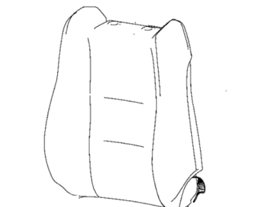 Mopar 6QK24YSAAA Cover Front Seat Back