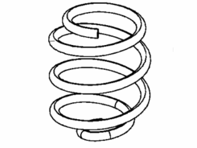 Jeep 68442574AA SPRING Rear Coil