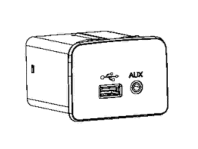 Ram 68322813AC MEDIA CENTER Hub HDMI USB & AUX