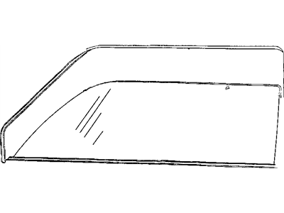 Dodge 55135396AC Glass