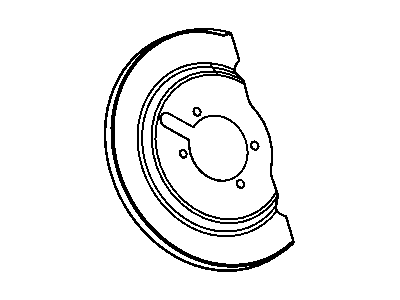 Dodge 4779797AA HUB AND BEARING Wheel