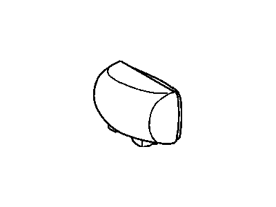 Dodge 5103592AA MIRROR Outside Rearview