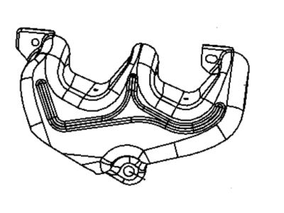 Mopar 4892448AB Shield Exhaust Manifold