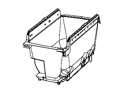 Mopar 68029495AA Mat Floor Console
