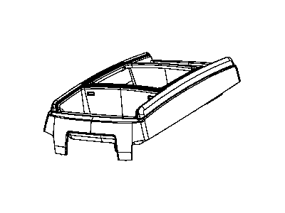 Mopar 1JC911K5AA Tray Floor Console