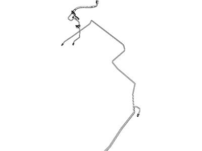 Mopar 68044128AA Clip 2 Way Fuel Bundle Mopar 68044128AA Clip 2 Way Fuel Bundle