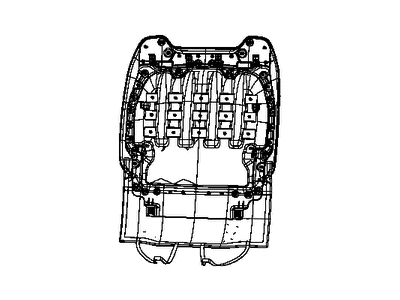 Jeep 68510248AA CLIP Spring