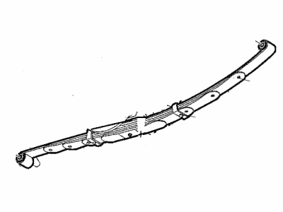 Mopar 52113004AB Clamp Kit Leaf Spring