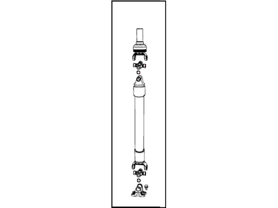 Ram Drive Shaft - 52123554AB