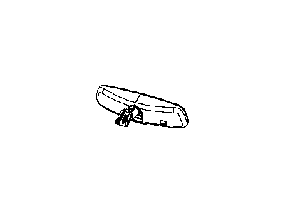 Mopar 57010393AA Mirror Inside Rearview