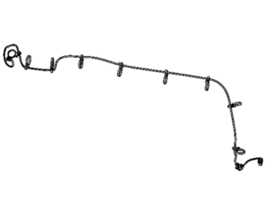 Mopar 68321746AA Can Buss Connector Star 20 Way Green Connector, Tan