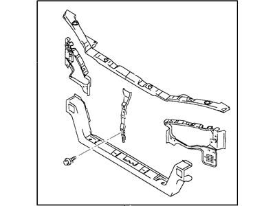 Chrysler MB959390 Radiator Support