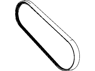 Dodge 68004881AA BELT Accessory Drive