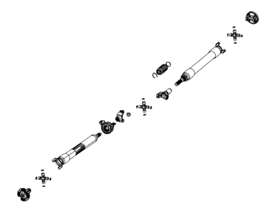 2021 Ram 3500 Drive Shaft - 68649043AA