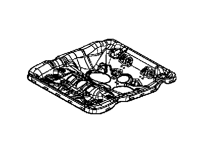 Jeep 4610339AB FRAME Seat cushion
