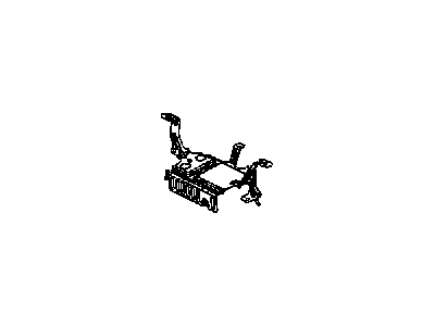 Mopar 68214370AA Bracket Seat Module Mounting
