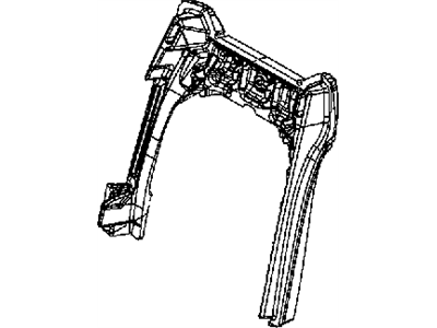 Jeep 68100711AA BEZEL Seat Back