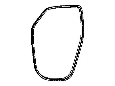 Dodge UW64BD1AA WEATHERSTRIP Rear Door