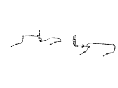 Dodge 68042365AA CABLE Latch Release Track to Recliner