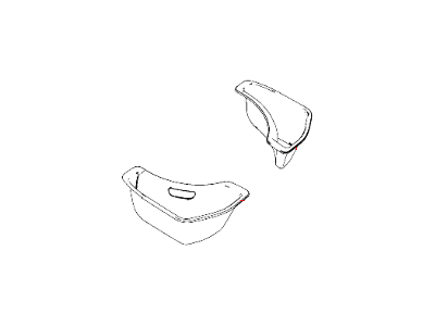 Jeep 6BE97HL1AA HANDLE Latch Release