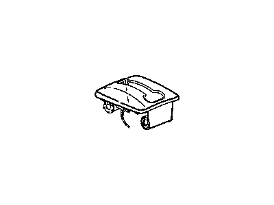 Chrysler 4685891AE BEZEL Gear Shift Indicator