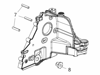 Mopar 68417946AA Bracket Alternator
