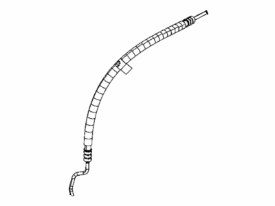 Ram 3500 Power Steering Hose - 68453716AC