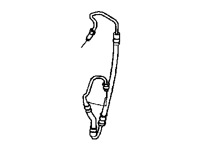 Jeep 52088452AD HOSE Power Steering Pressure