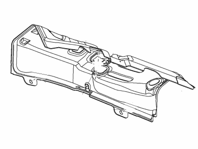 Mopar 5115768AD Silencer Tunnel