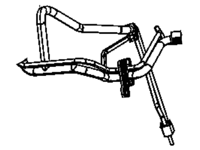 Dodge 55038017AD LINE A/C Suction And Liquid