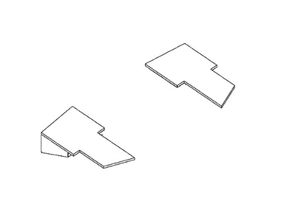 Mopar 68266766AA Support Load Floor