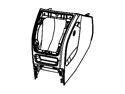 Mopar 1LE151Z0AC Bezel Gear Shift Indicator