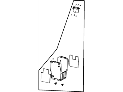 Mopar 1QF71XDVAA Bin Floor Console