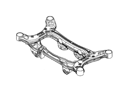 2021 Jeep Renegade Rear Crossmember - 68663329AA