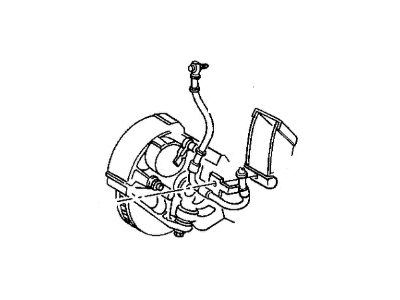 Mopar V1128870AA Hose, Front Brake W/R.W.A.L. Brakes (Bgj)