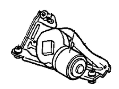 Dodge 4389131 Wiper Motor