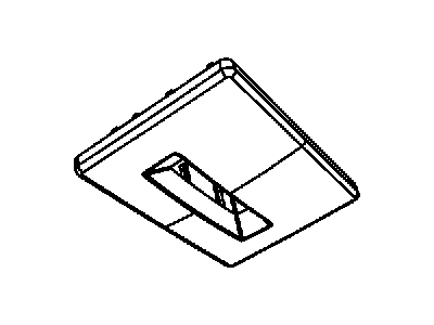 Mopar 1MV601DVAB Bezel LED Door Trim Panel